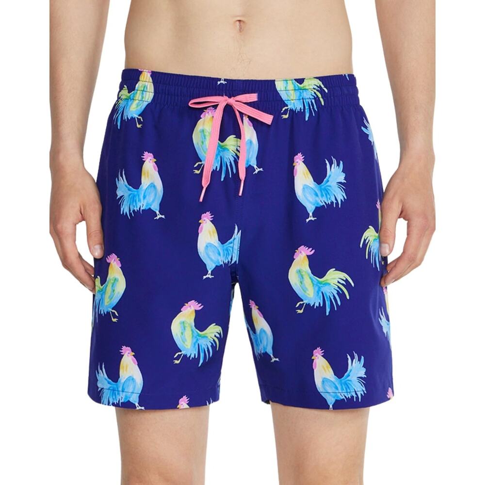 Chubbies The Fowl Plays Mens Classic Swim Trunks 5.5" Inseam in Navy Blue XXL - Picture 9 of 9